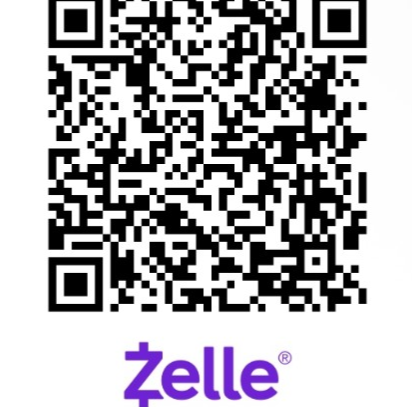 Scan to pay your Scoop Land deposit with Zelle